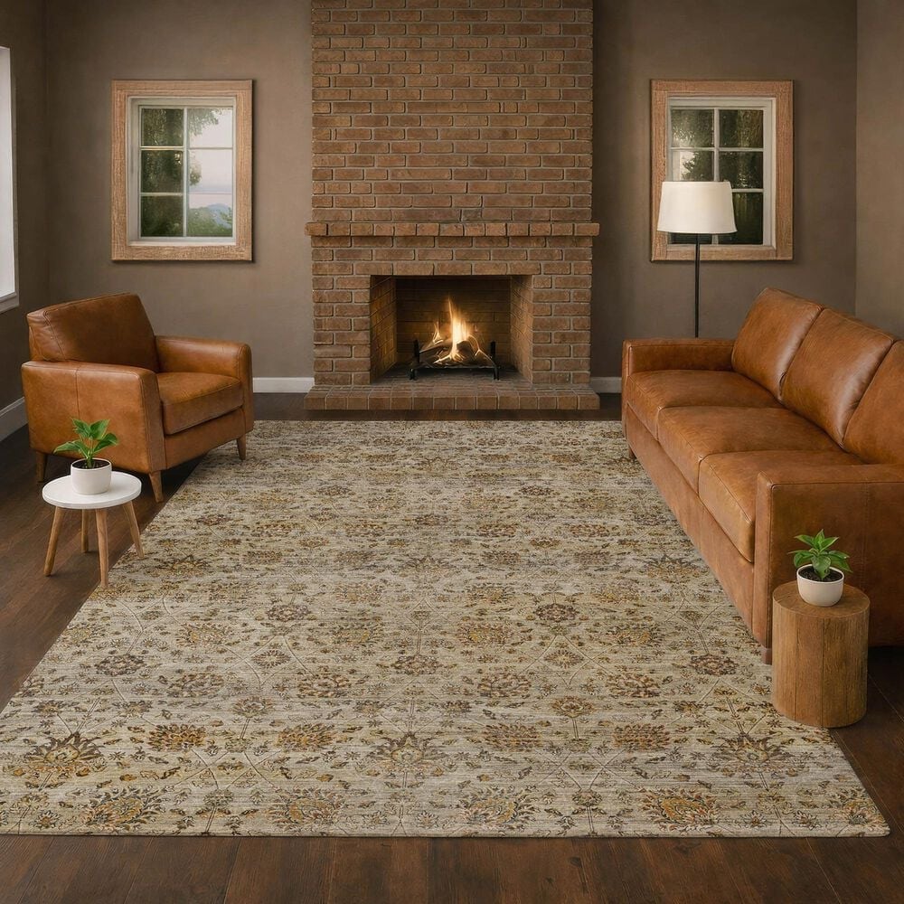 Dalyn Rug Company Aristo AR3 Beige 5' x 7'6" Area Rug, , large