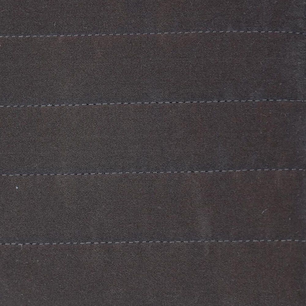 Ann Gish Charmeuse Channel Standard Quilt Sham in Charcoal, , large