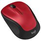 Logitech M325S Optical Compact Ambidextrous Wireless Mouse in Red, , large