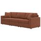 Ashley Modmax 3-Piece Stationary Sofa in Spice, , large