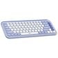 Logitech POP Icon Keys Wireless Bluetooth Keyboard in Lilac and Off White, , large