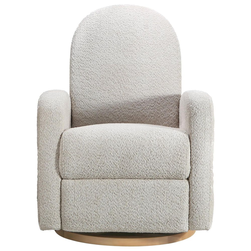 Appleseed Bea Power Swivel Glider Recliner in Greige, , large