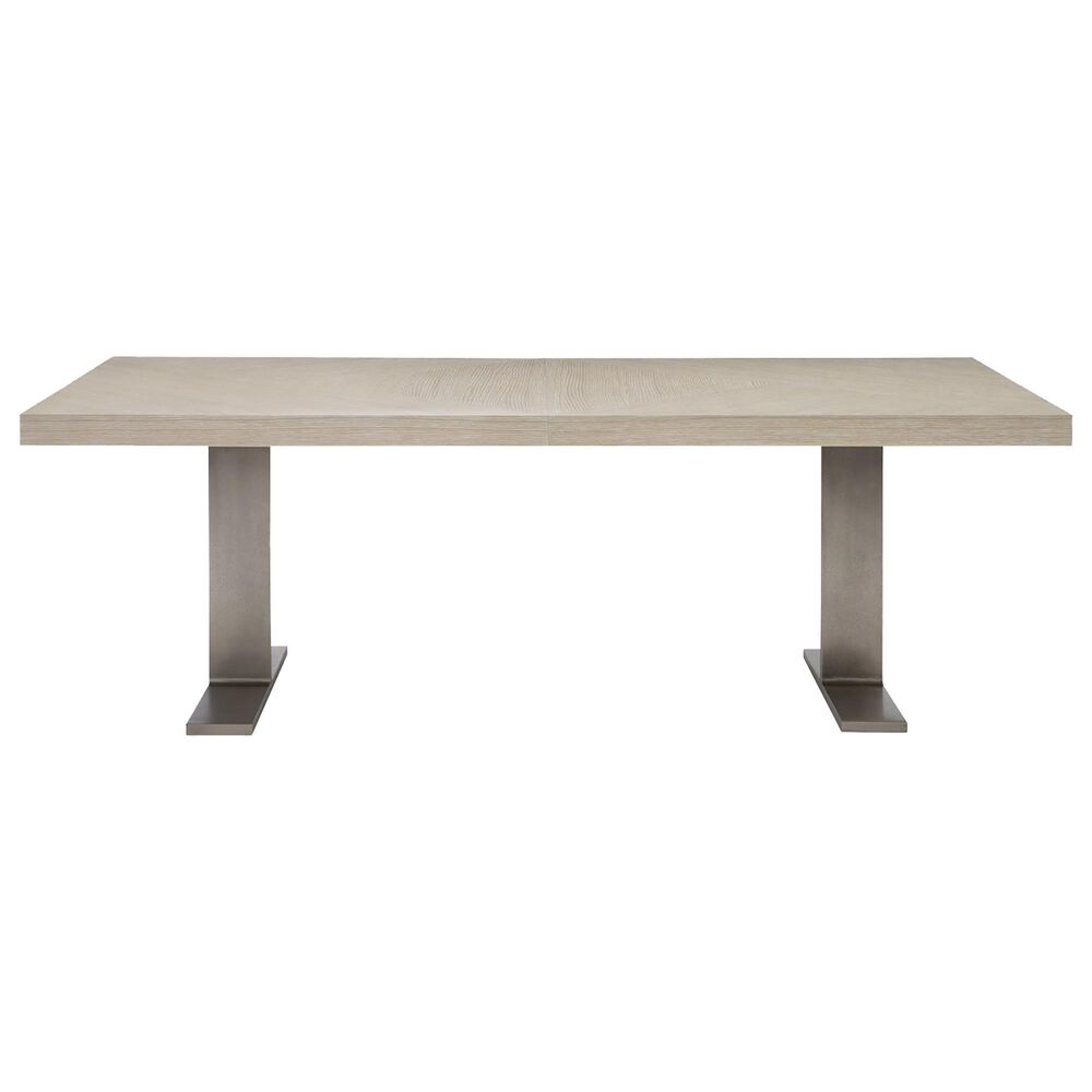 Bernhardt Solaria Dining Table in Dune and Shiny Nickel, , large