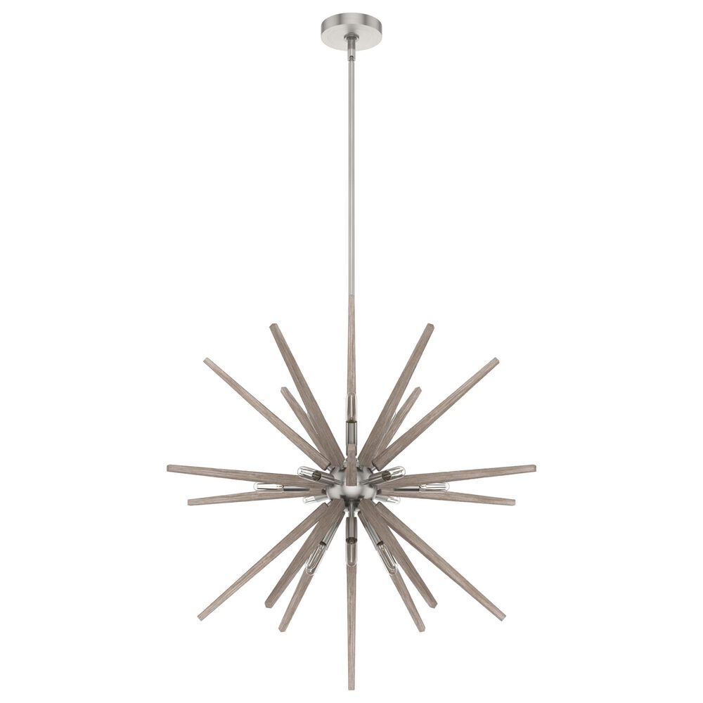 Hunter Jupiter Star 18-Light Pendant in Brushed Nickel, , large