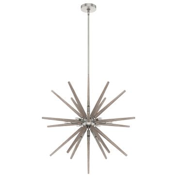 Hunter Jupiter Star 18-Light Pendant in Brushed Nickel, , large