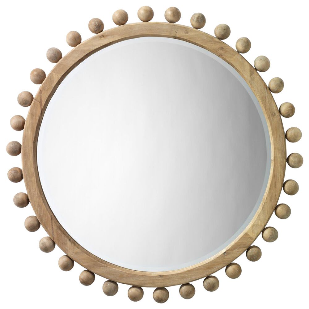 Splendor Living Brighton Wall Mirror in Brown, , large