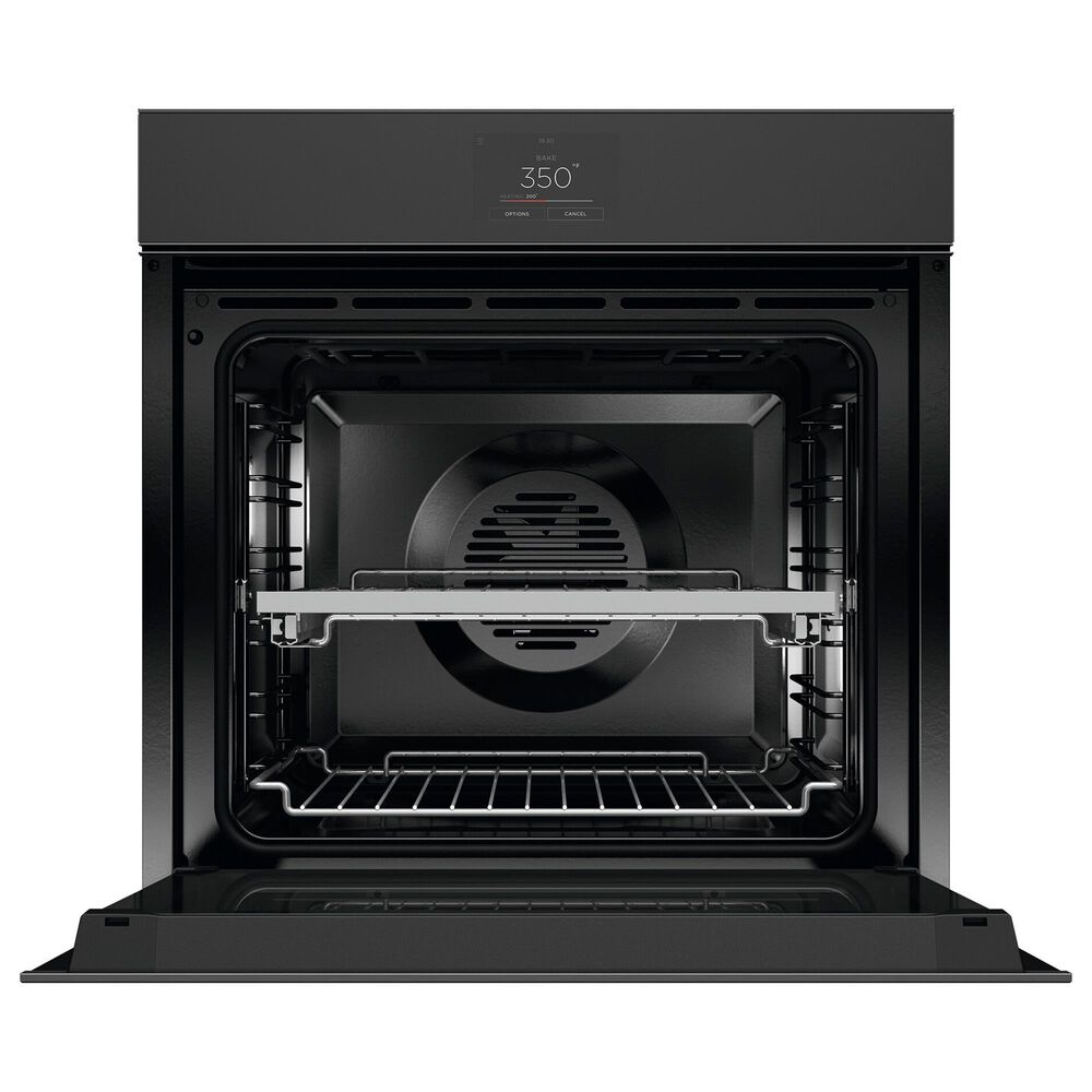 Fisher &amp; Paykel Minimal 24&quot; Single Electric Wall Oven with 16 Functions in Black, , large