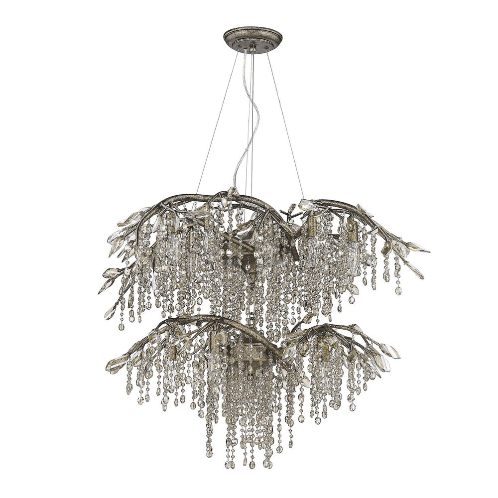 Golden Lighting Autumn Twilight 18-Light Chandelier in Mystic Gold, , large
