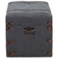 Baxton Studio Palma Storage Trunk Ottoman in Grey, , large