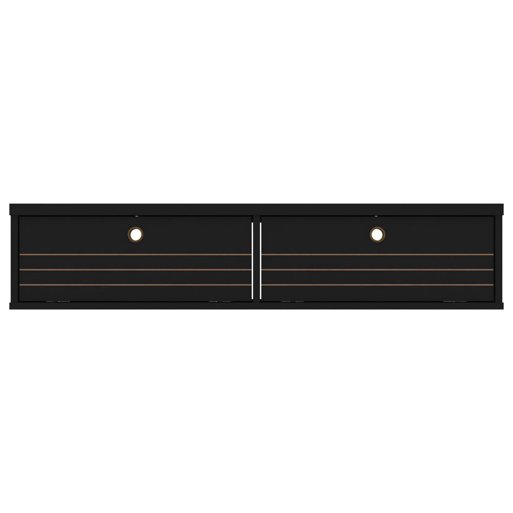 Manhattan Liberty 42.28" Floating Entertainment Center in Black, , large