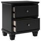 Ashley Lanolee 3-Piece Queen Bed with Two Nightstands in Black, , large