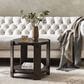 Four Hands Aidan End Table in Matte Brown Neem, , large