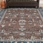 Amer Rugs Arcadia 9"1" x 12"9" Red Navy Area Rug, , large