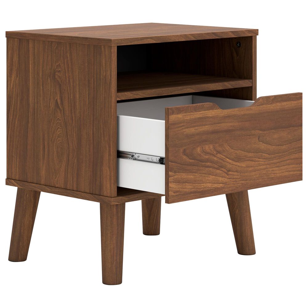 Ashley Fordmont 1-Drawer Nightstand in Auburn, , large