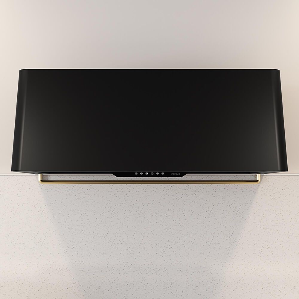 Zephyr Mesa 36&quot; Wall Mounted Range Hood in Matte Black, , large