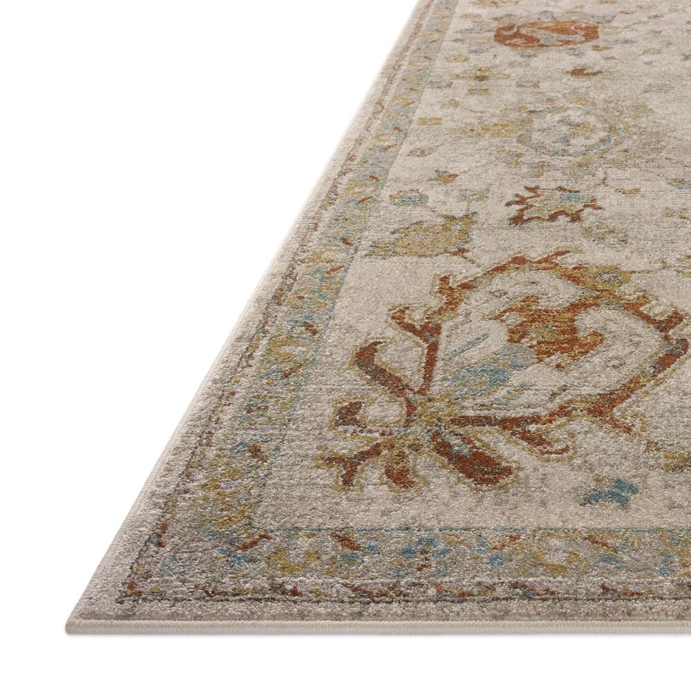 Magnolia Home Mona Oatmeal and Multicolor 10&#39; x 14&#39; Area Rug, , large