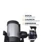 Celestron Starsense Explorer DX 5" Smartphone App-Enabled Schmidt Cassegrain Telescope in Silver, , large