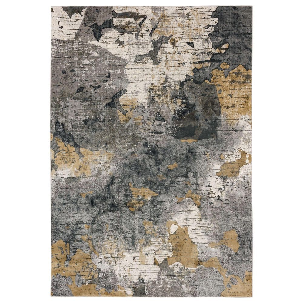 Karastan Tryst Nuvole 5" x 8" Patina Area Rug, , large