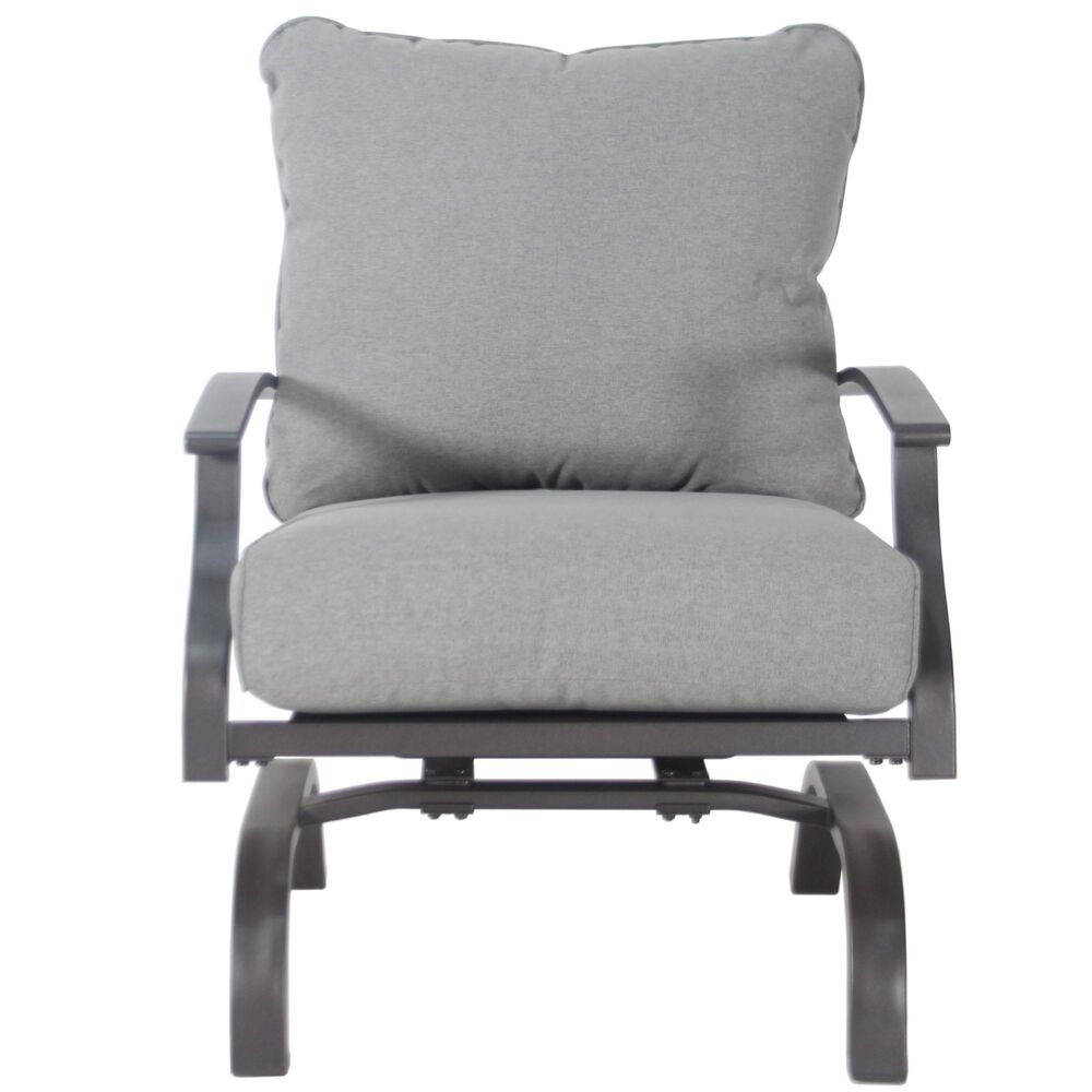 GatherCraft Franklin Club Motion Chair in Gray, , large