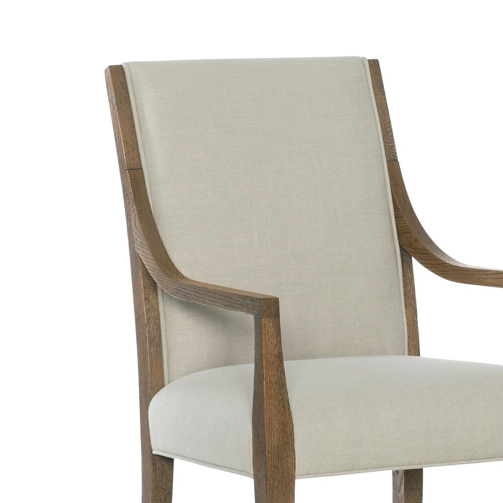 Hooker Furniture Chapman Upholstered Arm Chair in Beige &#40;Set of 2&#41;, , large