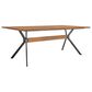 Blue River Nevada 2-Piece Dining Table Set in Balsamico, , large