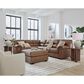 Ashley WillowBend Oversized Ottoman in Caramel, , large