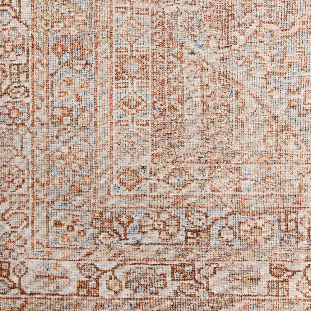 Chris Loves Julia x Loloi Jules 2&#39; x 5&#39; Tangerine and Mist Area Rug, , large