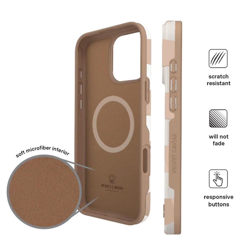 Velvet Caviar MagSafe Case for Apple iPhone 16 Pro Max - Nude Vibe Checker, , large