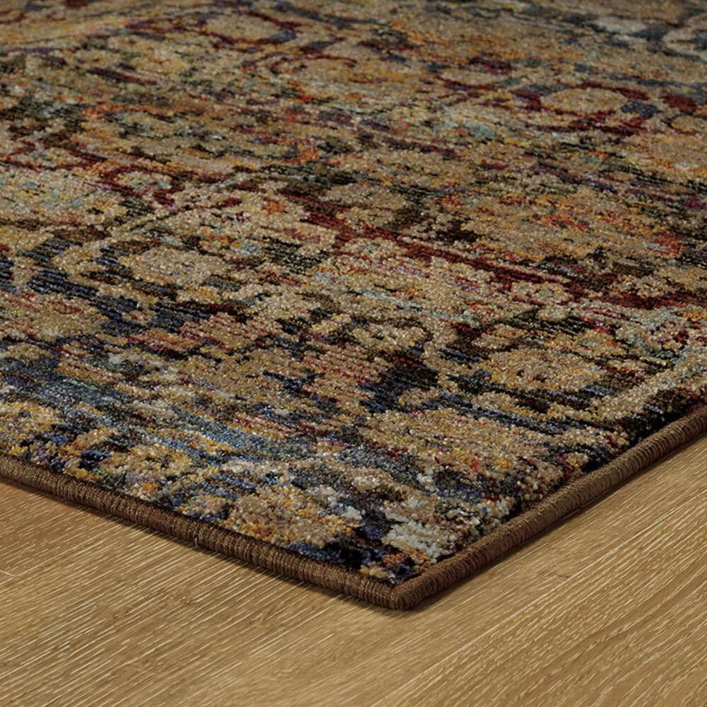 Oriental Weavers Andorra 6836C 2&#39;6&quot; x 12&#39; Multi/Blue Runner, , large