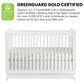 Oxford Baby Dawson 3-In-1 Convertible Crib in White, , large