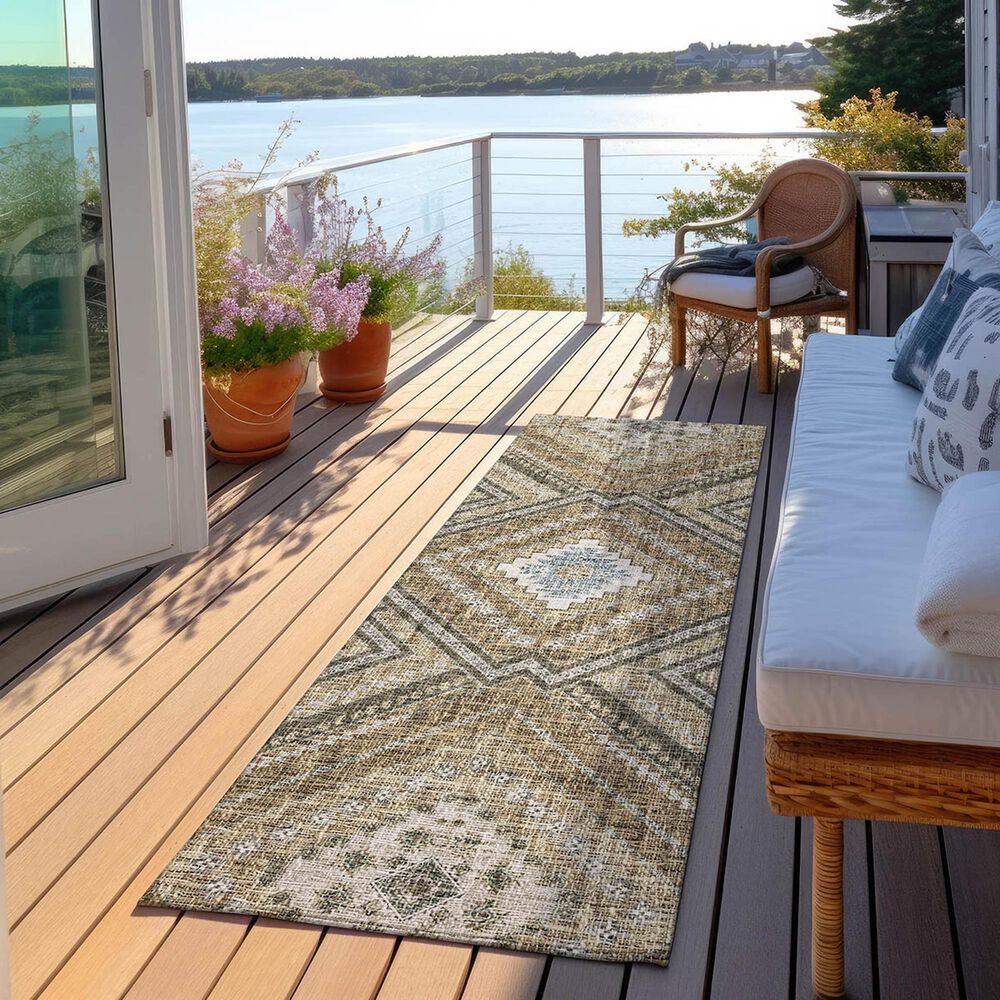Dalyn Rug Company Portico PO5 Beige 2&#39;3&quot; x 7&#39;6&quot; Runner, , large