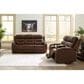 Ashley Knightington Power Reclining Loveseat in Brown, , large