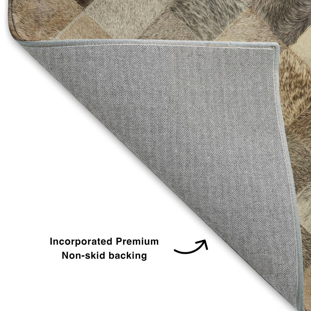 Dalyn Rug Company Bozeman BM2 Gray 3&#39; x 5&#39; Area Rug, , large