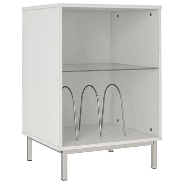 DHP Norton Turntable Stand in White, , large