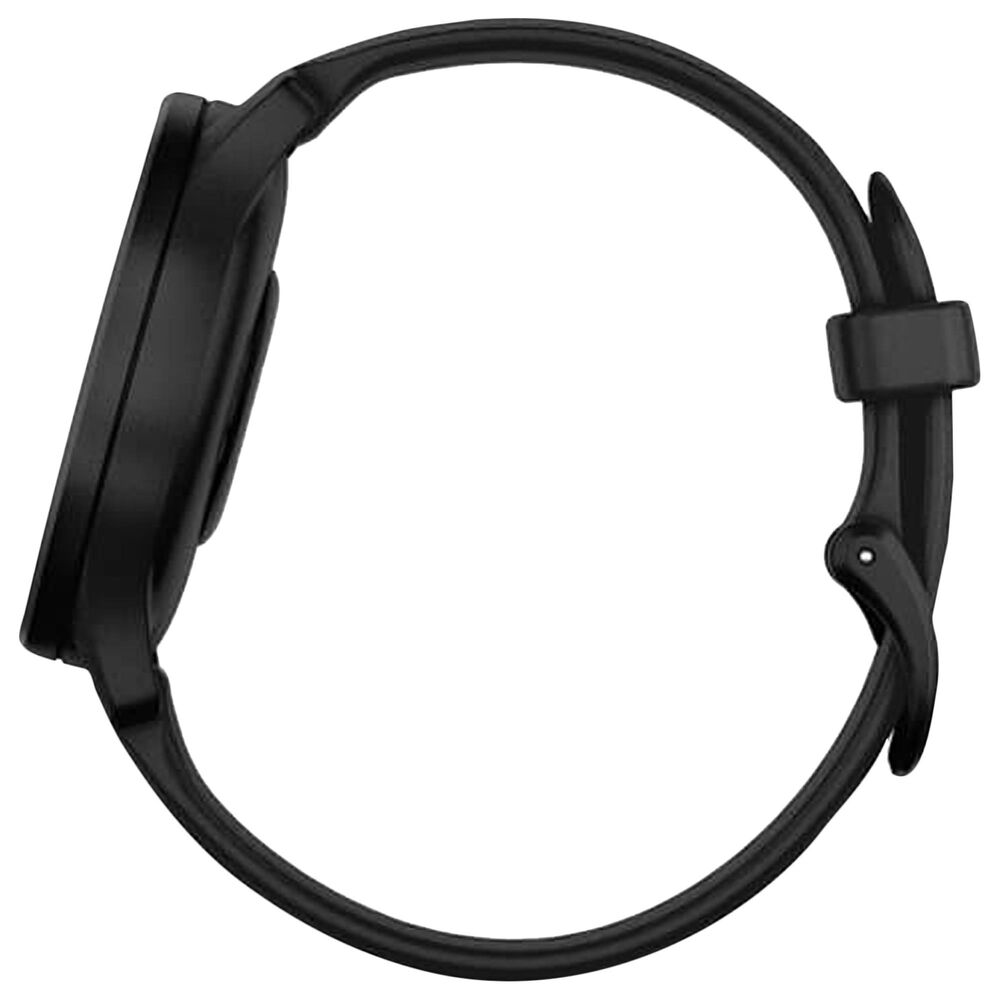 Garmin vivomove Sport Smartwatch in Black Case and Silicone Band with Slate Accents, , large