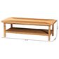 Baxton Studio Minahasa Coffee Table in Light Honey, , large