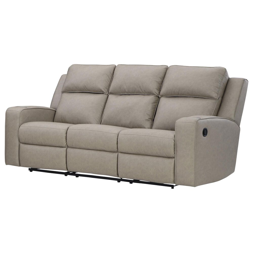 Ashley Lavenhorne Manual Sofa in Pebble, , large
