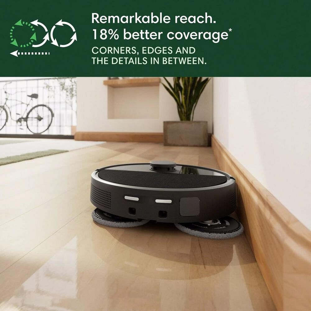 iRobot Roomba Plus 505 Combo Robot Vacuum with AutoWash Dock in Black, , large