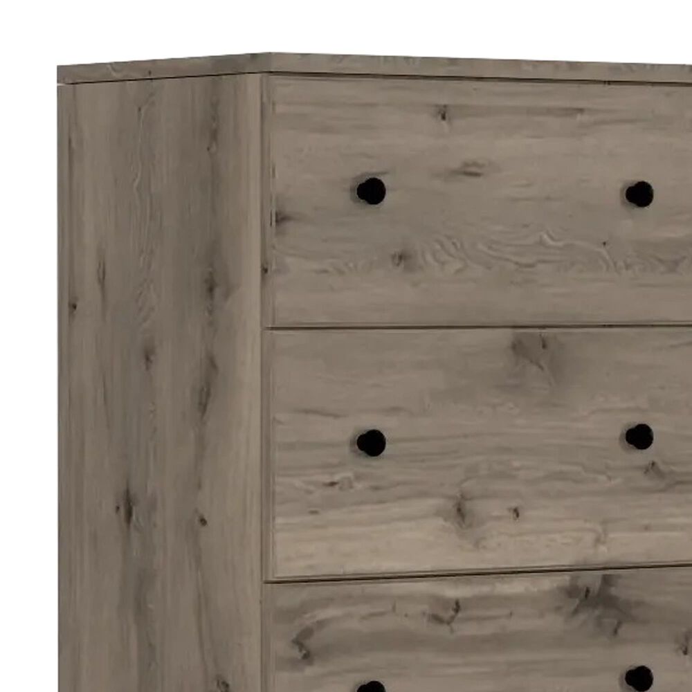 Lemoore Essentials 23" 4-Drawer Chest in Weathered Gray Ash, , large
