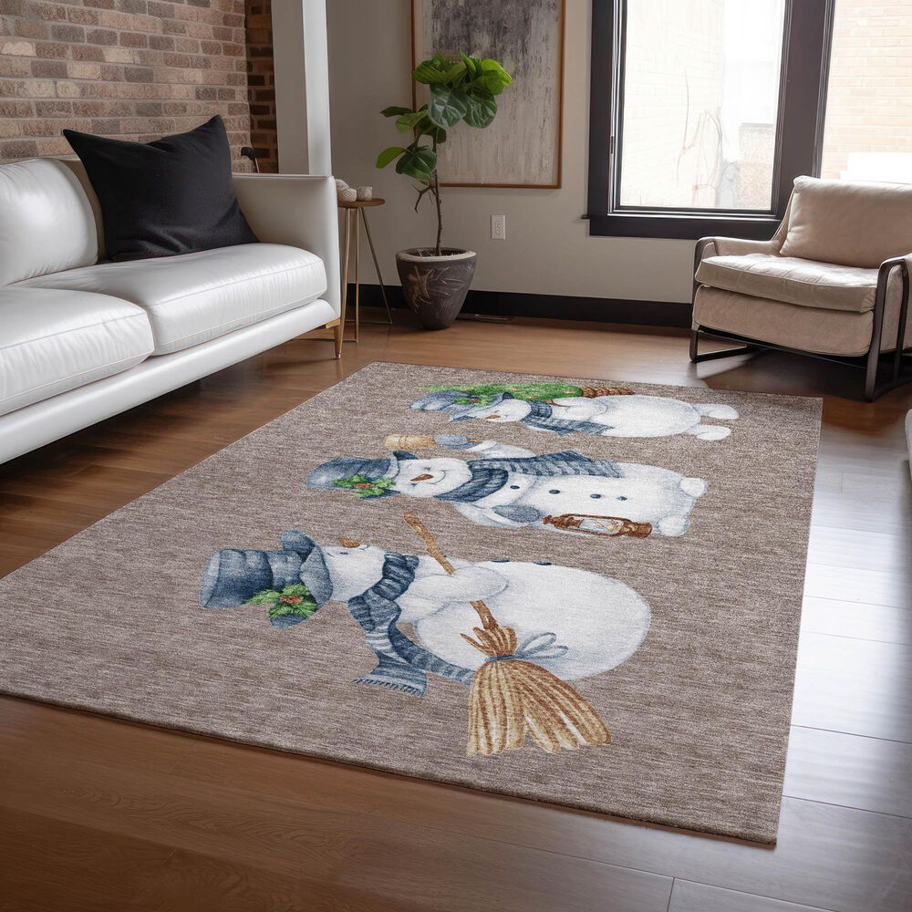 Dalyn Rug Company Wonderland WN34 Taupe 5&#39; x 7&#39;6&quot; Area Rug, , large