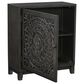 Linon Home Decor Grace Cabinet in Dark Grey, , large