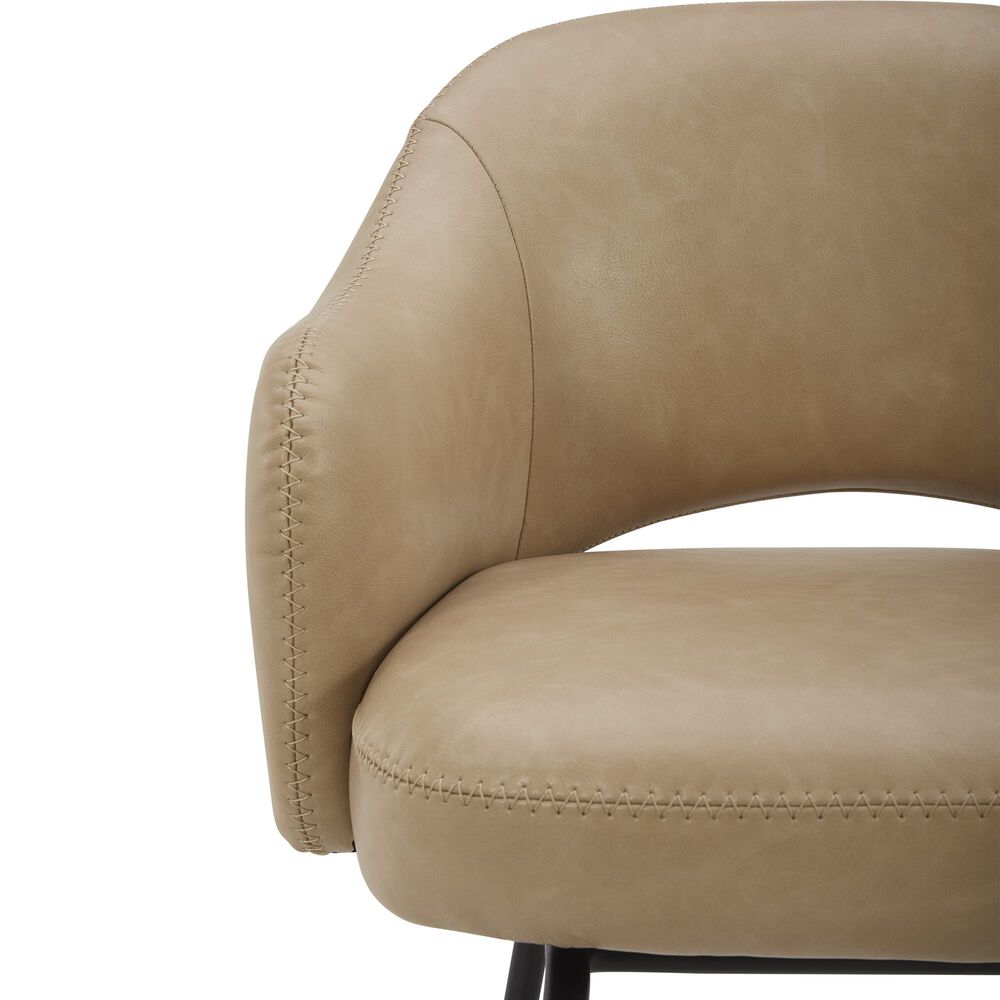 Kuka Home Lachlan Counter Chair in Brown, , large