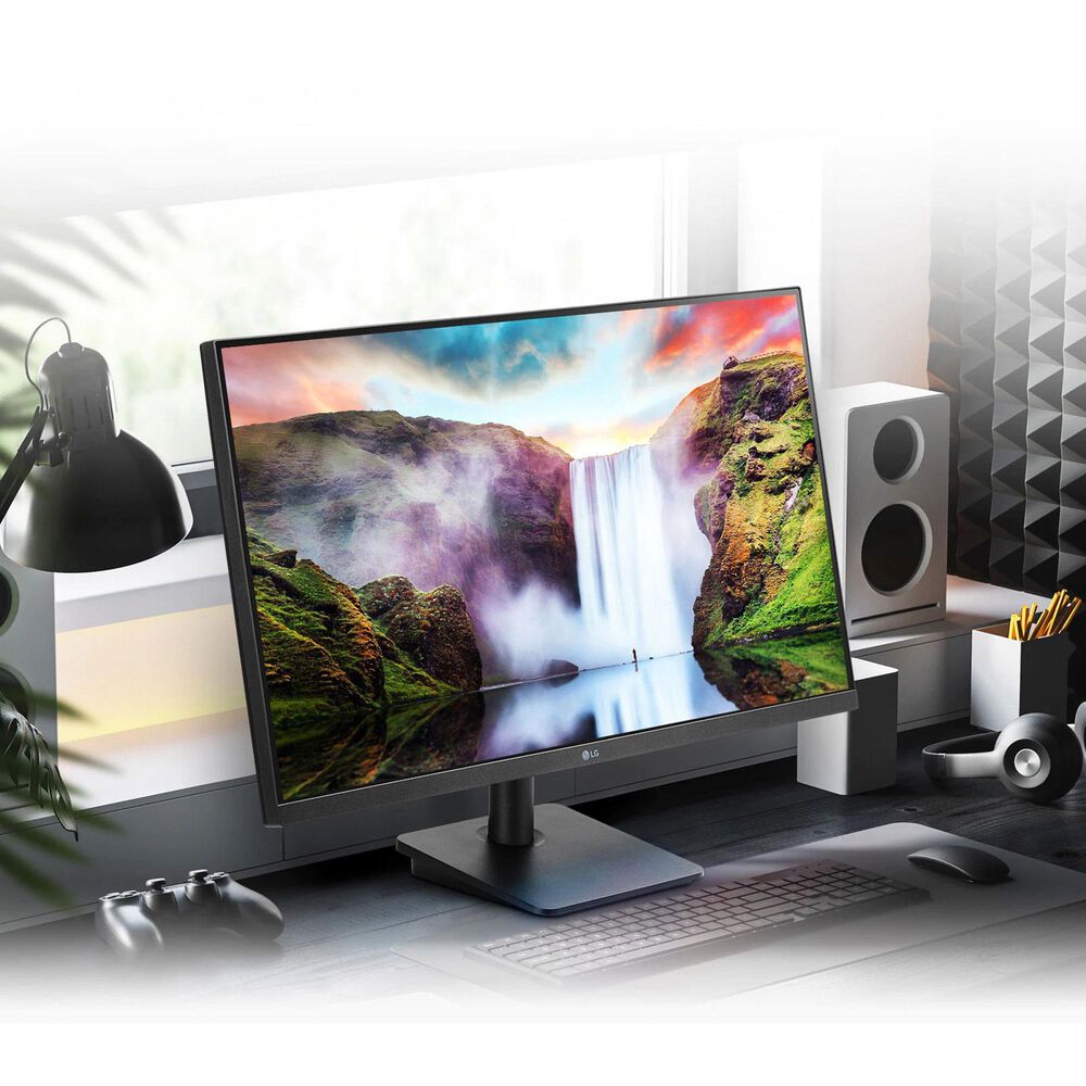 LG 27&#39;&#39; FHD IPS 3-Side Borderless Monitor with FreeSync and C920s Pro HD Webcam, , large