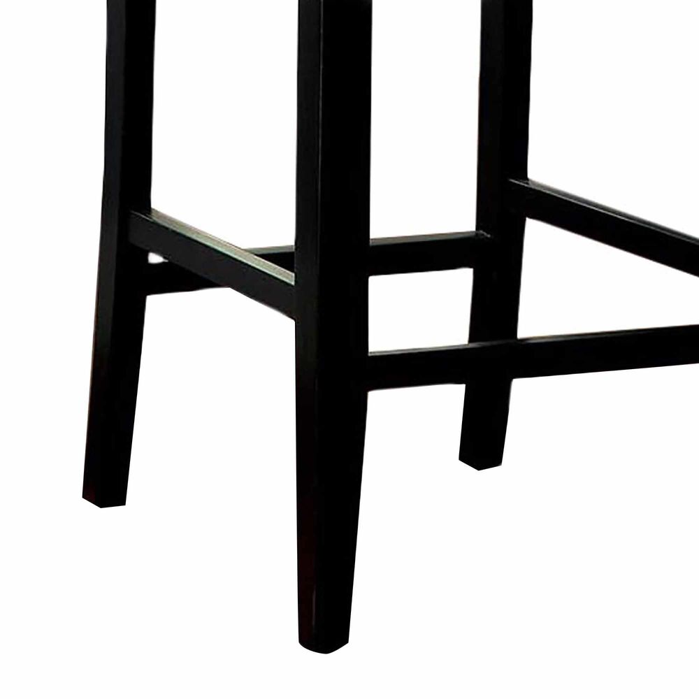 Furniture of America Saenz Counter Side Chair in White &#40;Set of 2&#41;, , large