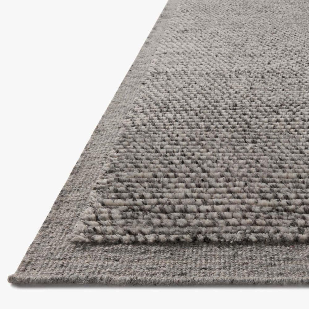 Amber Lewis x Loloi Asher 5&#39;6&quot; x 8&#39;6&quot; Slate Area Rug, , large