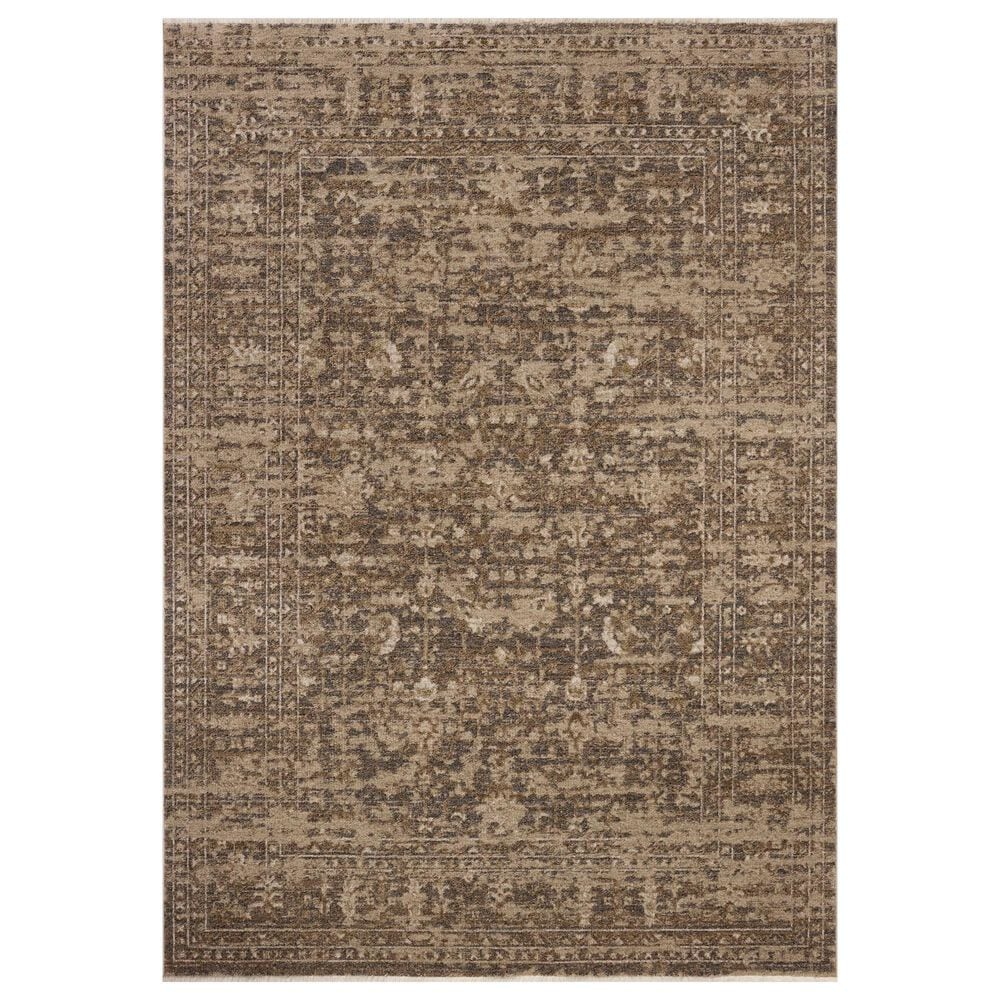 Loloi Haywood Granite and Natural 7"10" x 10" Area Rug, , large