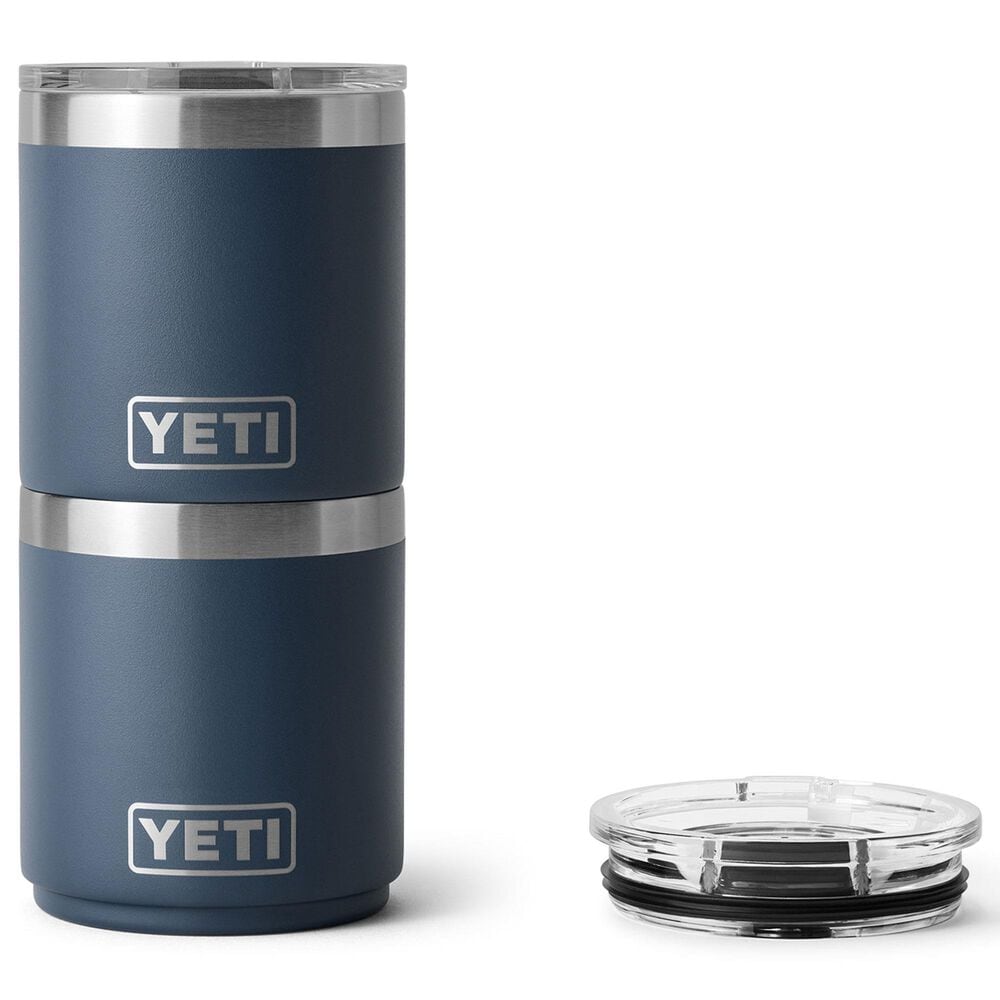 YETI Rambler 10 Oz Stackable Lowball 2.0 with MagSlider Lid in Navy, , large