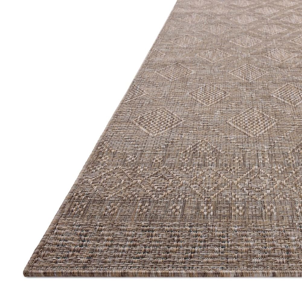 Amber Lewis x Loloi Topanga 7&#39;10&quot; x 10&#39; Natural and Mist Indoor/Outdoor Area Rug, , large