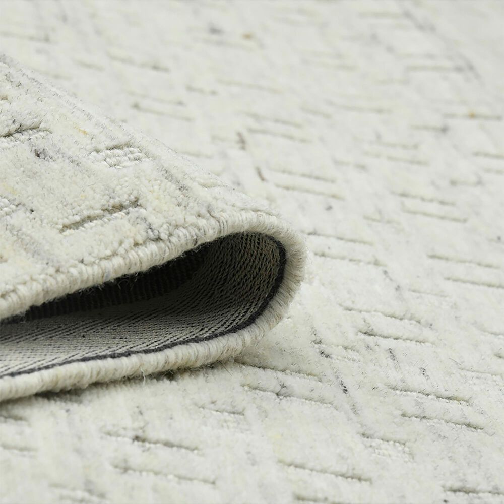 Amer Rugs Houston 2&#39; x 3&#39; Natural White Area Rug, , large