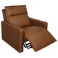 Aurora Furnishings Malta Power Zero Gravity Recliner with Vibration in Bourbon, , large
